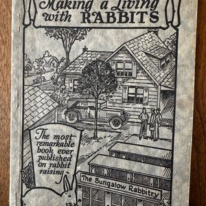 Vintage Book: Making a Living with Rabbits